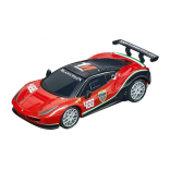 CARRO PARA PISTA ELÉTRICA AUTORAMA CARRERA GO FERRARI 488 GT3 "AF CORSE" NÚMERO 488 ESCALA 1/43 CAR20064136 20064136